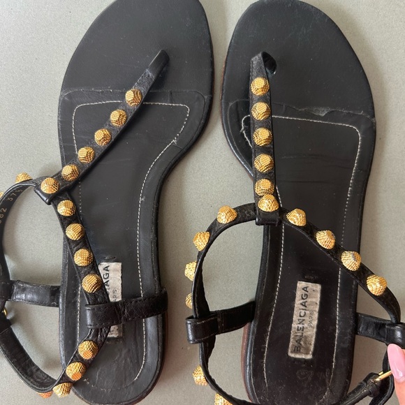Balenciaga Studded Sandals - Picture 3 of 5